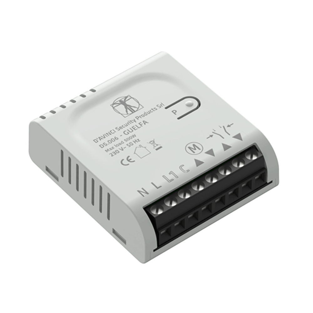 Guelfa - Radio actuator module for roller shutters and shutter